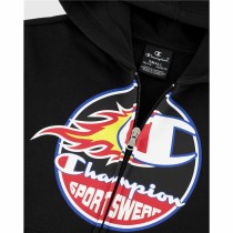 Herren Sweater mit Kapuze Champion Schwarz