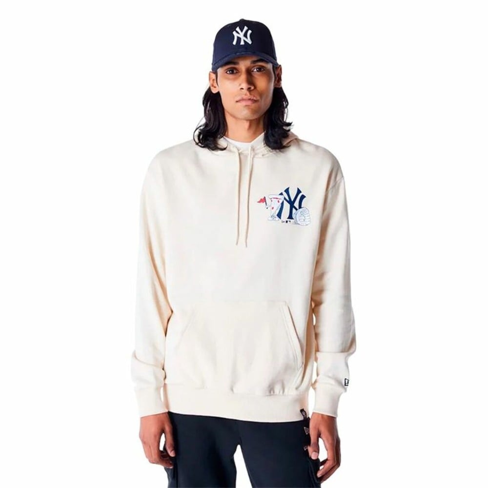 Sweat à capuche homme New Era MLB FOOD GRPHC OS New York Yankees