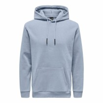 Sweat à capuche homme Only & Sons Onsceres Eventide Eau