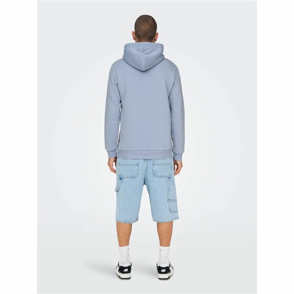 Men’s Hoodie Only & Sons Onsceres Eventide Water