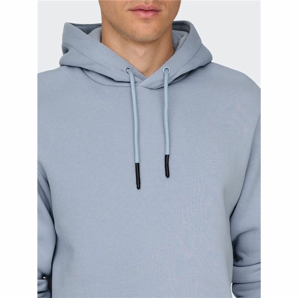 Herren Sweater mit Kapuze Only & Sons Onsceres Eventide Wasser