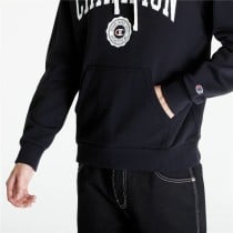 Herren Sweater mit Kapuze Champion Schwarz