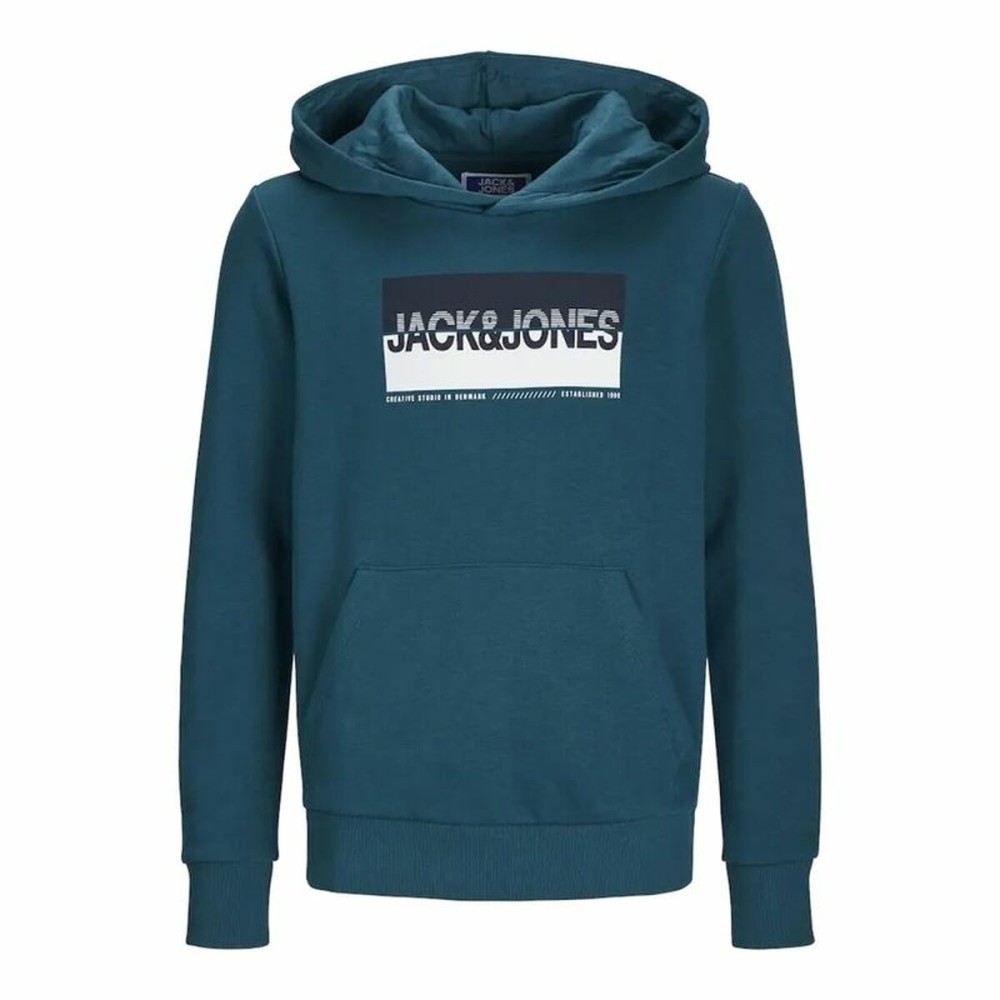 Sweat à capuche homme Jack & Jones Jjnolan Bleu