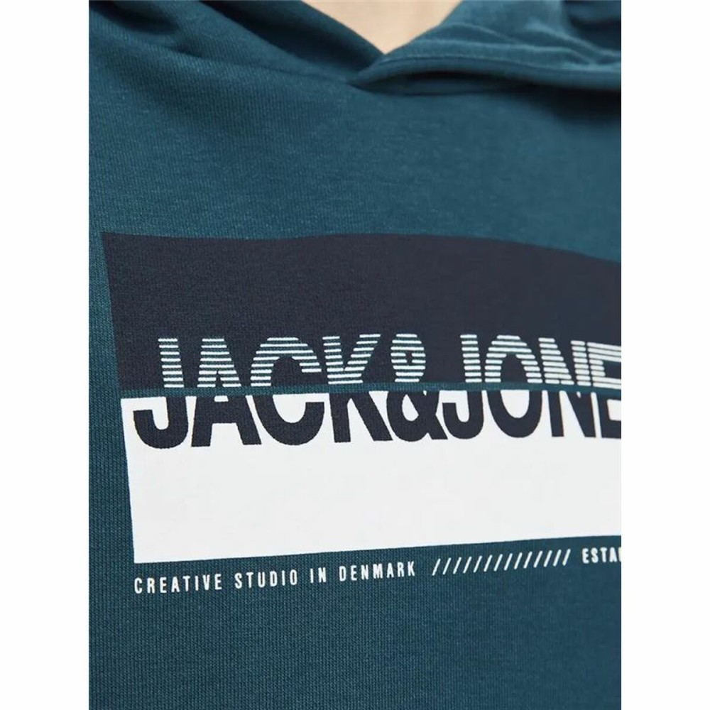 Herren Sweater mit Kapuze Jack & Jones Jjnolan Blau