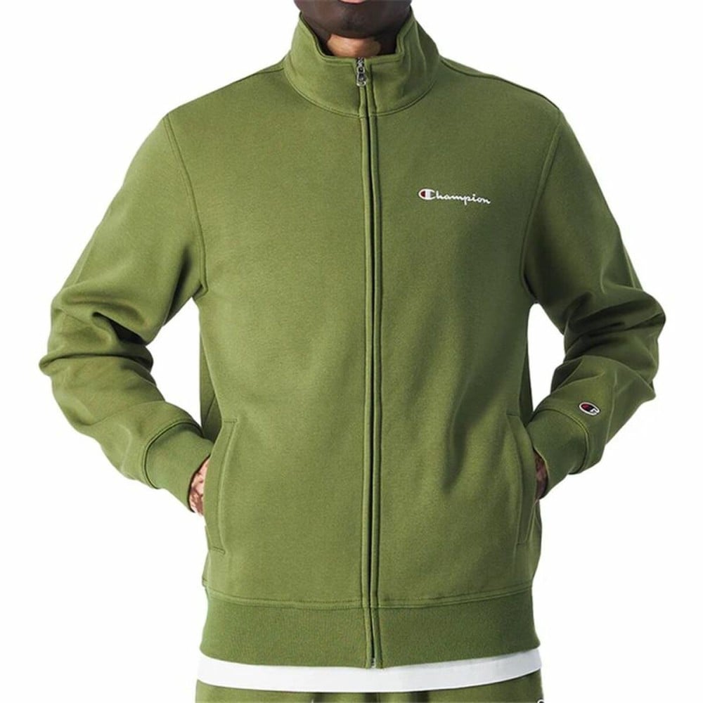 Herren Sweater ohne Kapuze Champion Olive