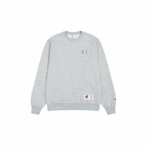 Herren Sweater ohne Kapuze Champion Hellgrau