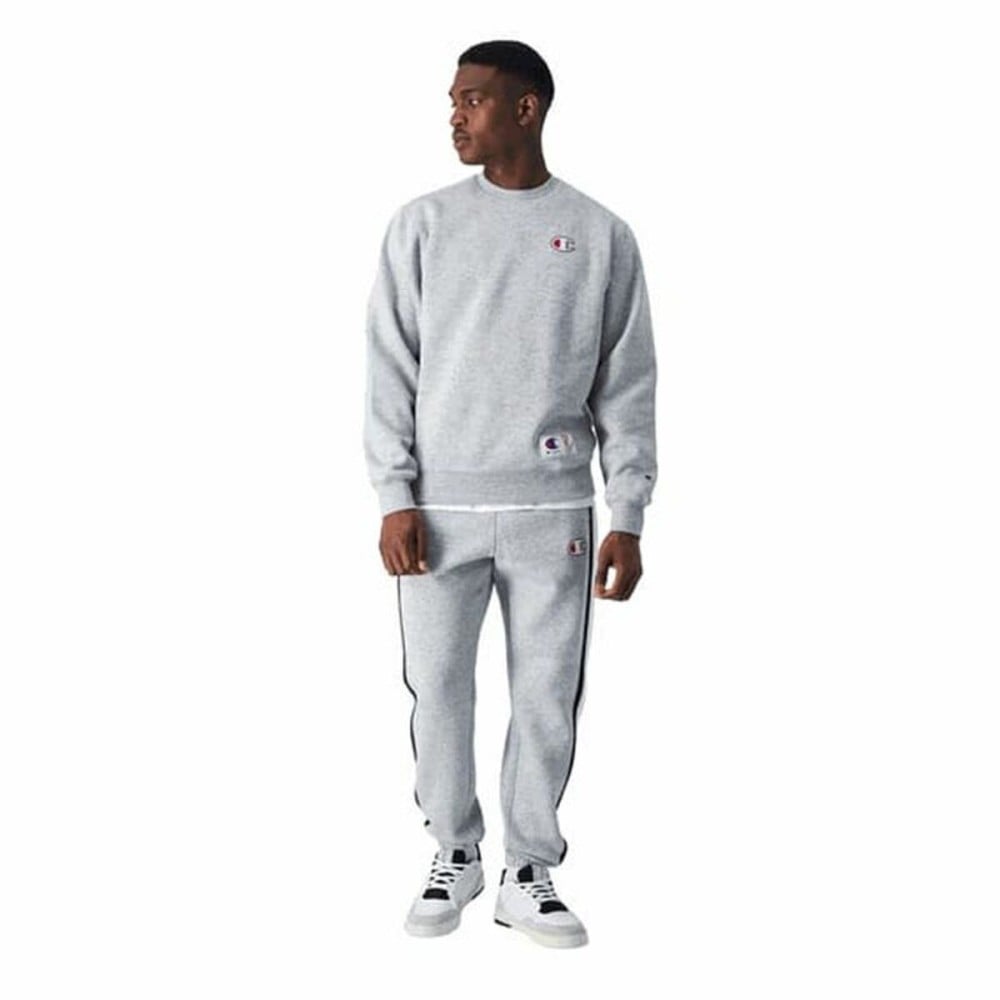 Men’s Sweatshirt without Hood Champion Light grey