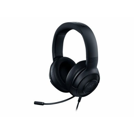 Gaming Headset mit Mikrofon Razer KRAKEN X LITE Schwarz