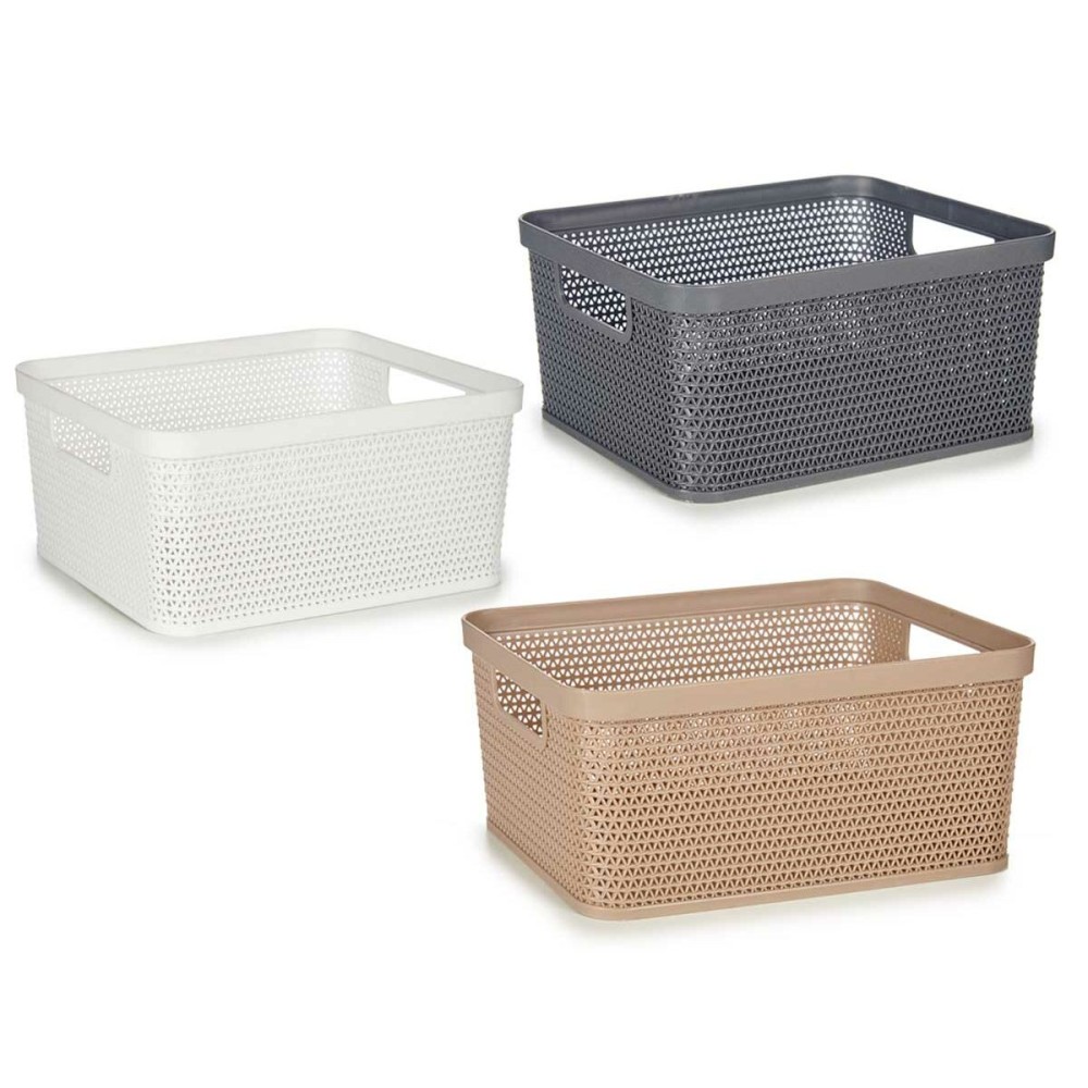 Multi-purpose basket Kipit 4710 Plastic 2,5 L 24,5 x 10,4 x 18,5 cm (18 Units)