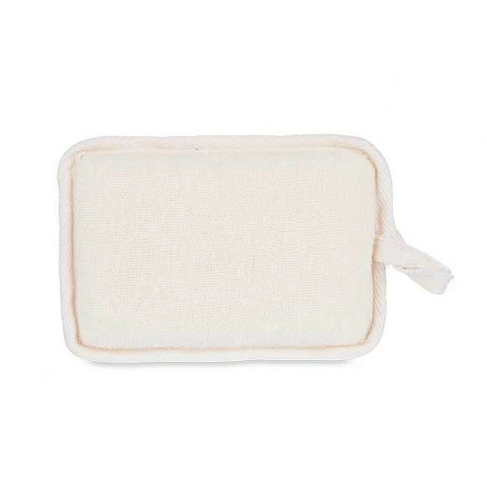 Éponge Corporelle Berilo B7081-6 Blanc Beige 11 x 16,5 x 2 cm (24 Unités)