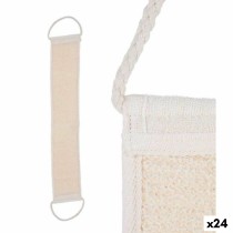 Éponge Corporelle Berilo B7081-16 Blanc Beige 20 x 2,5 x 9,5 cm Avec des poignées (24 Unités)