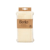 Éponge Corporelle Berilo B7083-16 Blanc 20 x 3 x 11 cm Avec des poignées (24 Unités)