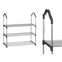 Shoe Rack Kipit 1064 Silver 58 x 26 x 58 cm 3 Shelves