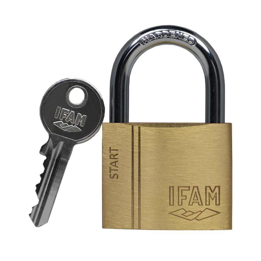 Key padlock IFAM SR40 Brass Steel