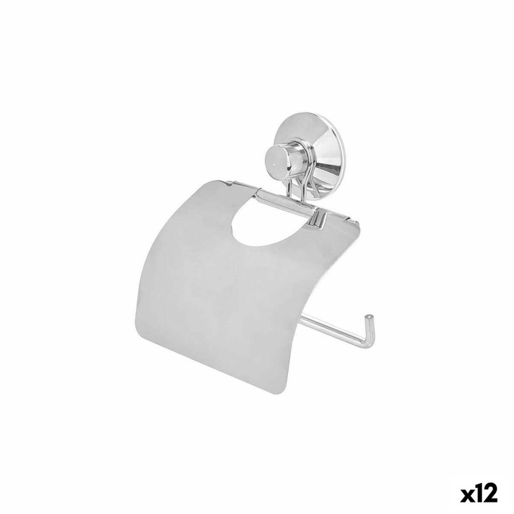 Toilet Roll Holder Berilo W3100-13 Steel ABS 13,5 x 17 x 3 cm (12 Units)