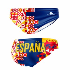 Maillot de bain homme Turbo España-Geo Bleu S