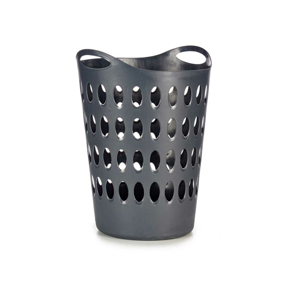 Panier à linge Anthracite Plastique 50 L 44 x 56 x 41 cm (12 Unités)