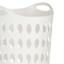 Laundry Basket White Plastic 50 L 44 x 56 x 41 cm (12 Units)