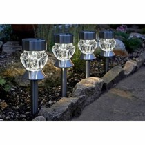 Set de bornes de jardin solaires Smart Garden Verre (4 Unités)