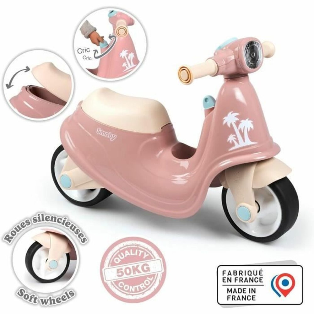 Rutschauto Smoby scooter Rosa