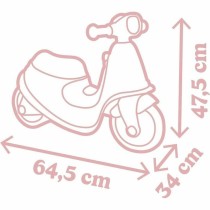 Rutschauto Smoby scooter Rosa