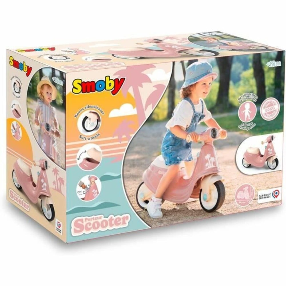 Rutschauto Smoby scooter Rosa