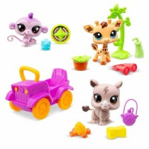 Playset Bandai Littlest Pet Shop SAFARI 8 Pièces