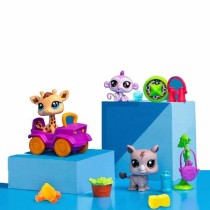 Playset Bandai Littlest Pet Shop SAFARI 8 Stücke