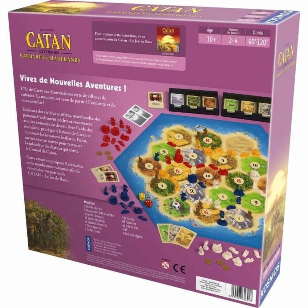 Tischspiel Asmodee Catan - Expansion: Barbarians & Merchants