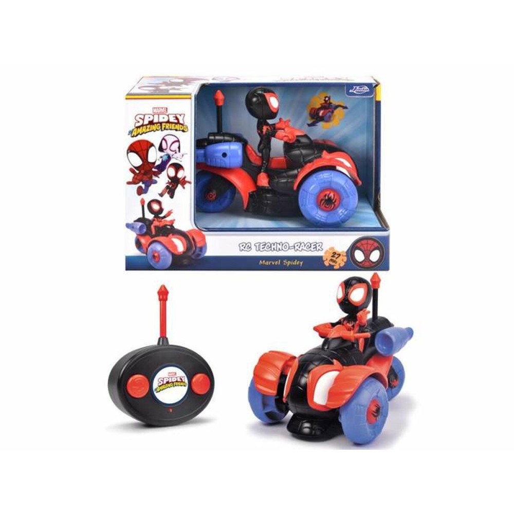 Remote-Controlled Car Simba Spidey Amazing Friends Black