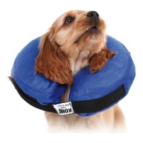 Genesungshalsband für Hunde KVP Kong Cloud Blau Aufblasbar (15-25 cm)