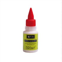 Sekundenkleber Eurostil Gfix Adhesivo Weiß Vorhänge (50 ml)