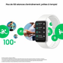 Bracelet d'activités Samsung Galaxy Fit3 Blanc Argenté 1,6"