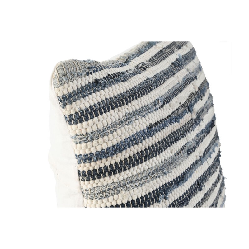 Coussin Home ESPRIT Bleu Blanc méditerranéen 45 x 15 x 45 cm