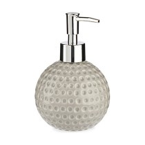 Soap Dispenser Berilo Golf Grey Metal Ceramic 300 ml (12 Units)