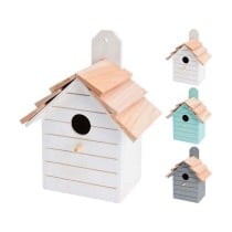 Bird House H&S Collection 16 x 11 x 22 cm Wood