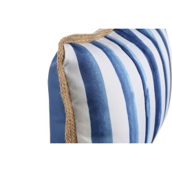 Coussin Home ESPRIT Bleu Blanc 50 x 30 cm