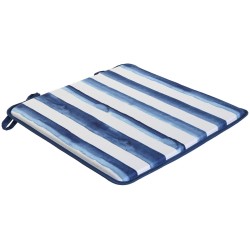 Coussin de chaise Home ESPRIT Bleu Blanc 38 x 38 x 2 cm