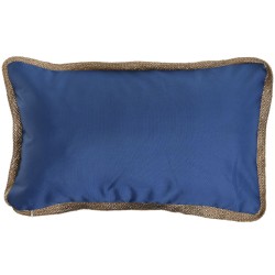 Cushion Home ESPRIT Blue White 50 x 30 cm