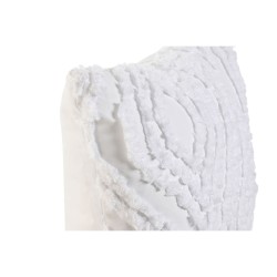 Coussin Home ESPRIT Blanc 45 x 45 cm