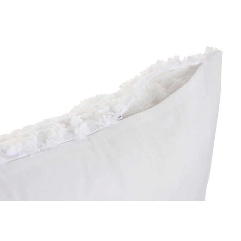 Coussin Home ESPRIT Blanc 45 x 45 cm