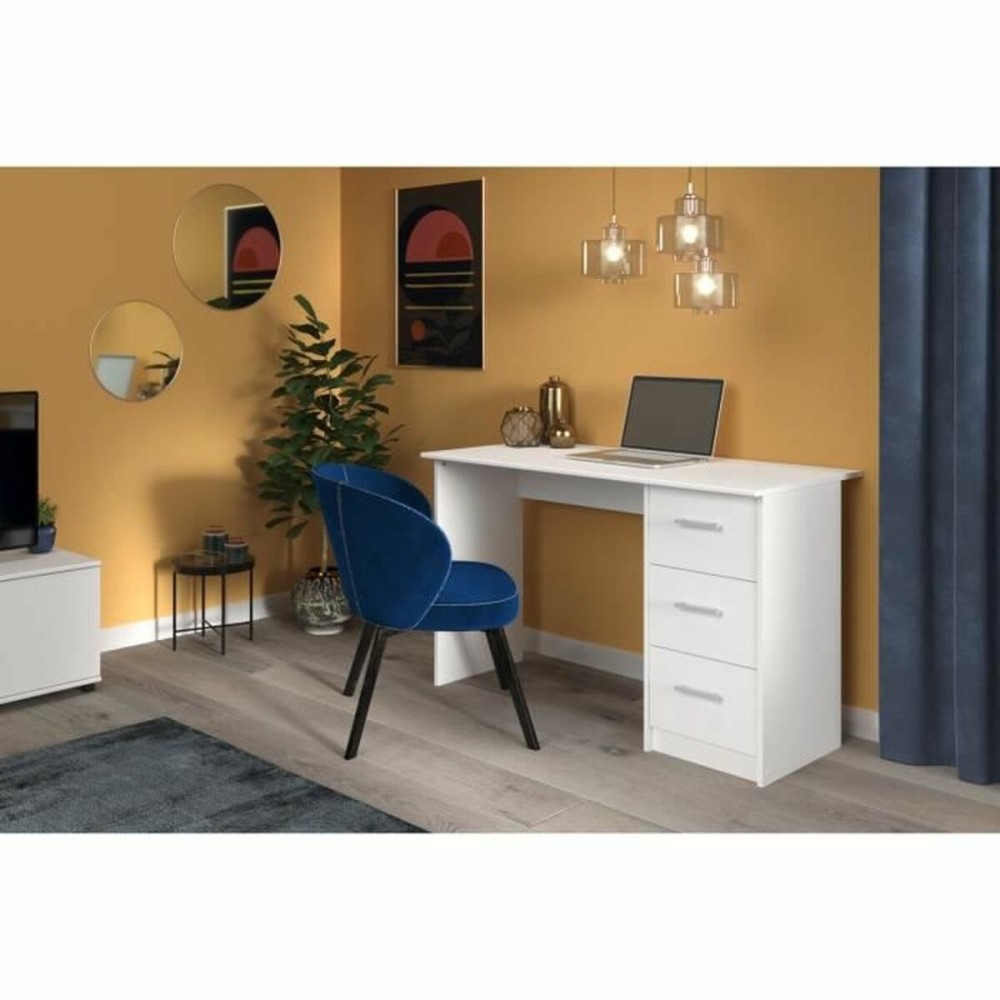 Bureau Parisot Blanc 121,2 x 74,3 x 55 cm 