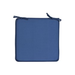 Coussin de chaise Home ESPRIT Bleu Blanc 38 x 38 x 2 cm