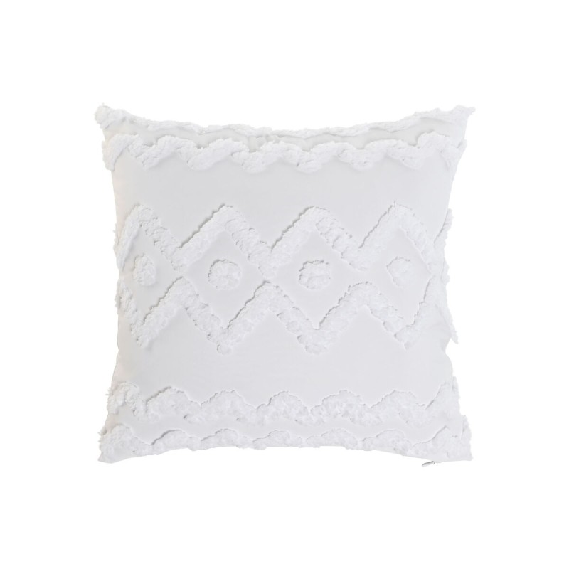 Cushion Home ESPRIT White 45 x 45 cm