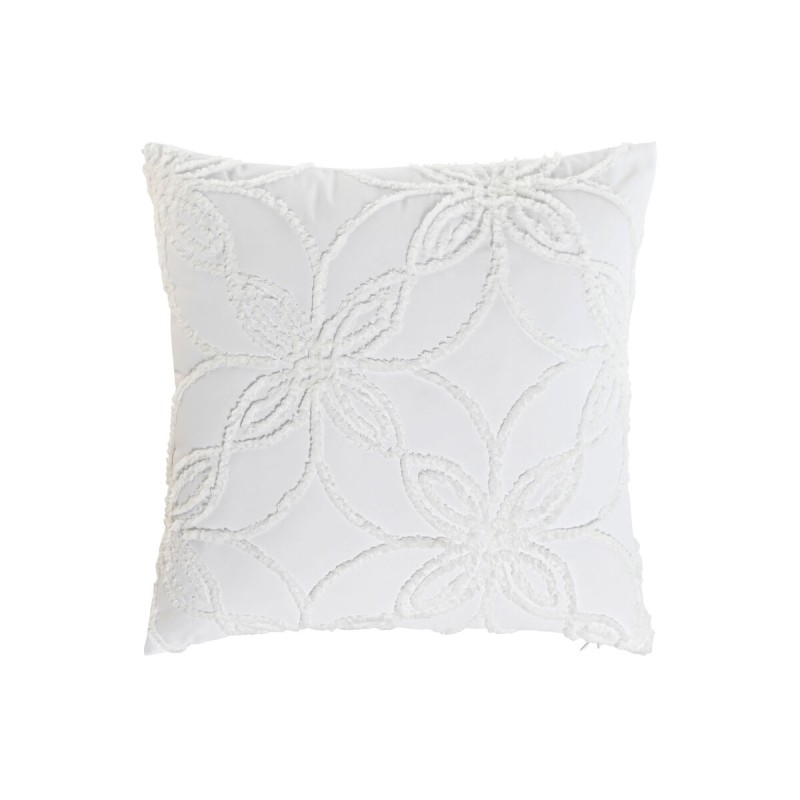 Cushion Home ESPRIT White 45 x 45 cm