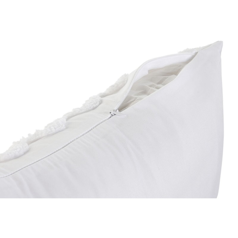 Coussin Home ESPRIT Blanc 45 x 45 cm