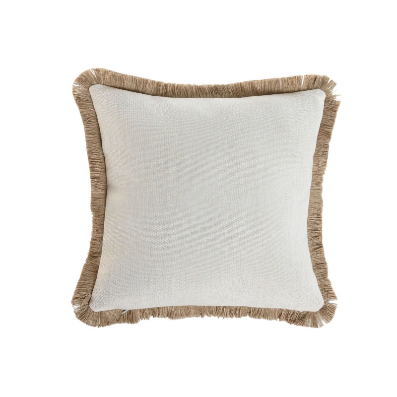 Coussin Home ESPRIT Frange Tropical 45 x 45 cm