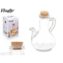 Huilier Vivalto YHP-027/BHA1 Transparent verre 12 x 14,5 x 9,5 cm (24 Unités)