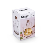 Cruet Vivalto YHP-027/BHA1 Transparent Glass 12 x 14,5 x 9,5 cm (24 Units)