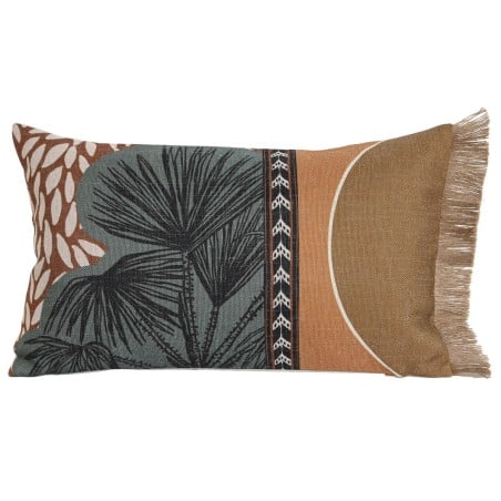 Coussin Home ESPRIT Imprimé Tropical 50 x 15 x 30 cm